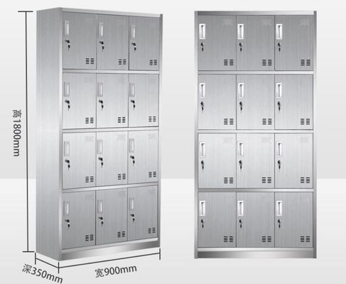 Cabinet de garde-robe en métal de la couleur D500mm de l'acier inoxydable RAL